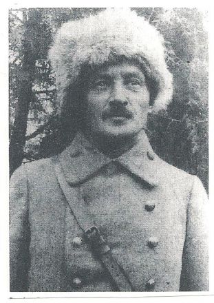 Jesenský som soldat i de tjeckoslovakiska legionerna i Ryssland.